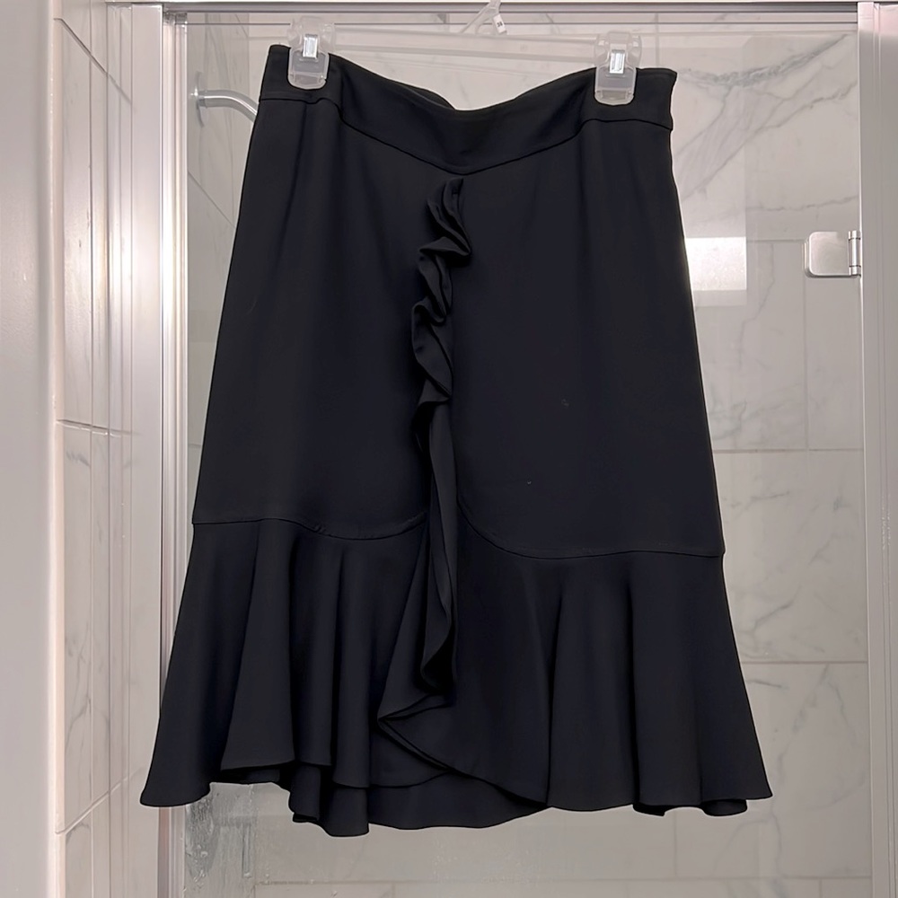 ETCETERA black ruffled skirt